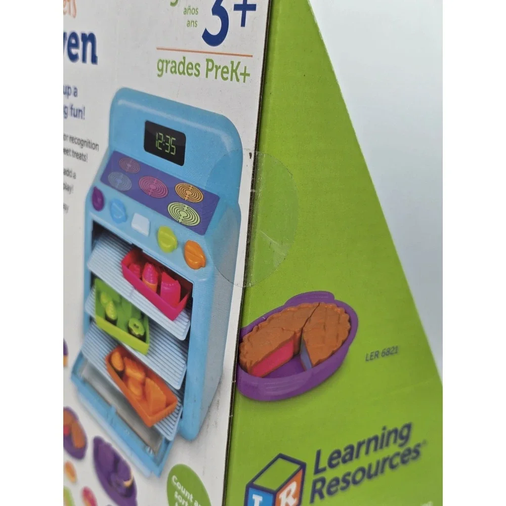 New Learning Resources Sorting Sweets Mini Oven‎ Kitchen Pretend Play Ages 3+